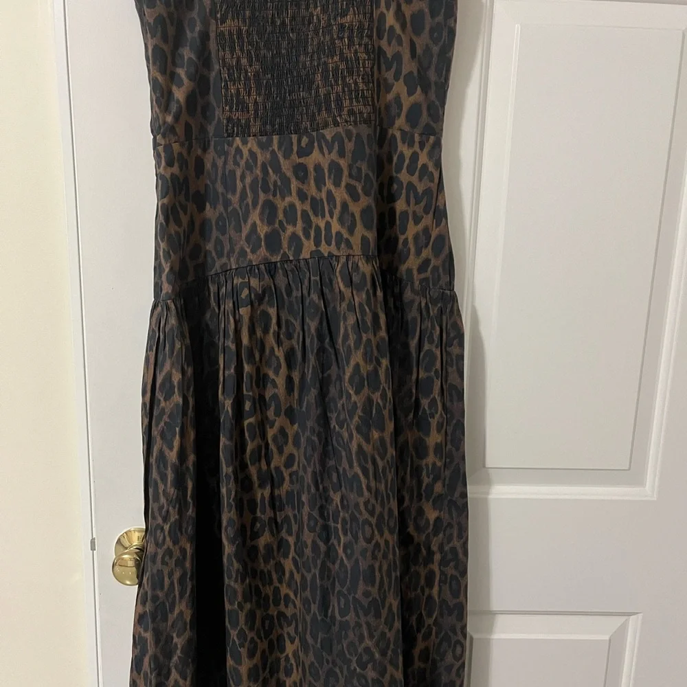 NWT Leopard Print Dress from Anthropologie - Picture 4 of 8